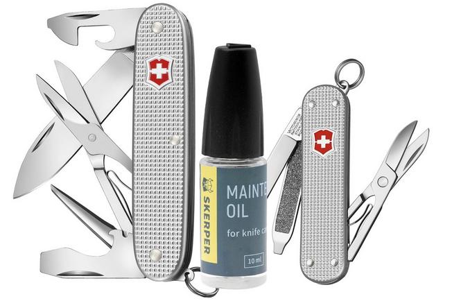 Afbeelding voor Victorinox Pioneer X Zwitsers zakmes met Victorinox Classic en Onderhoudsolie