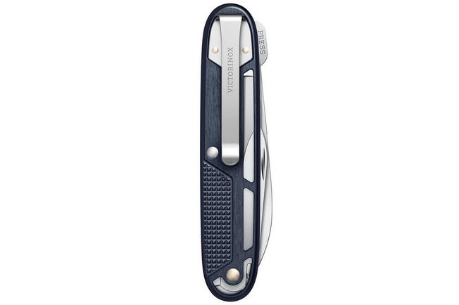 Afbeelding voor Victorinox Synergy X Alox Refined Collection 0.8226.22 Dark Blue met Skerper onderhoudsolie