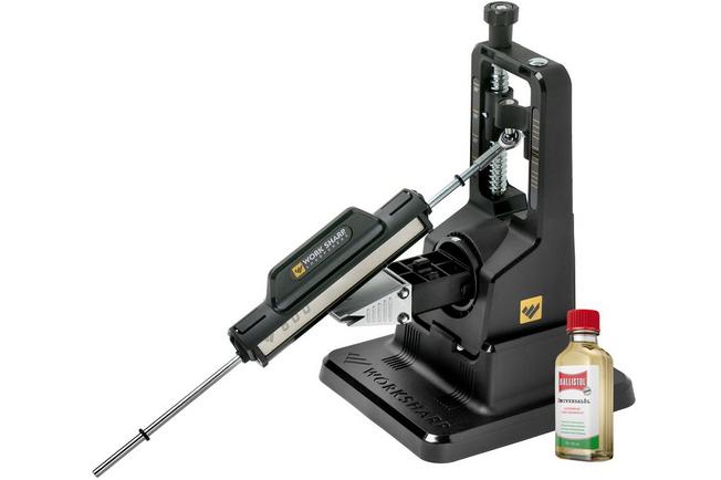 Afbeelding voor Work Sharp Precision Adjust slijpsysteem, WSBCHPAJ met Ballistol onderhoudsolie