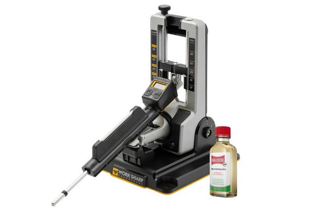 Afbeelding voor Work Sharp Professional Precision Adjust WSBCHPAJ-PRO-I slijpsysteem met GRATIS Ballistol onderhoudsolie