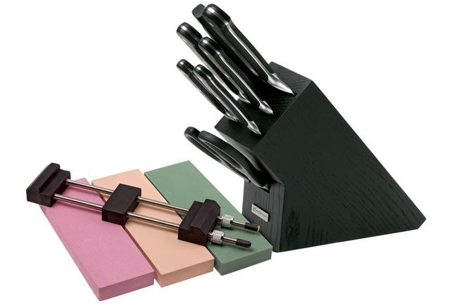 Afbeelding voor Wüsthof Classic 7-delige messenset 1090170707 met Skerper Professional slijppakket