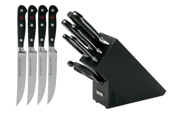 Afbeelding voor Wüsthof Classic 7-delige messenset met 4-delige Steakmessenset