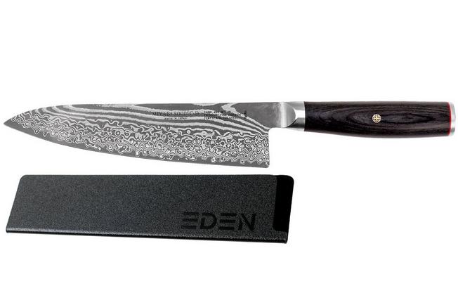 Afbeelding voor Miyabi 5000FCD gyutoh 20 cm, 34681-201 met GRATIS Eden mesbeschermer