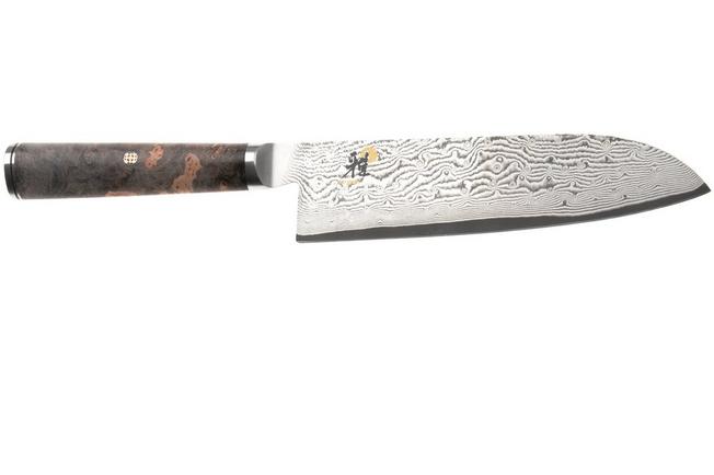 Afbeelding voor Miyabi 5000MCD 67 santoku 18 cm 34404-181 met GRATIS Eden mesbeschermer