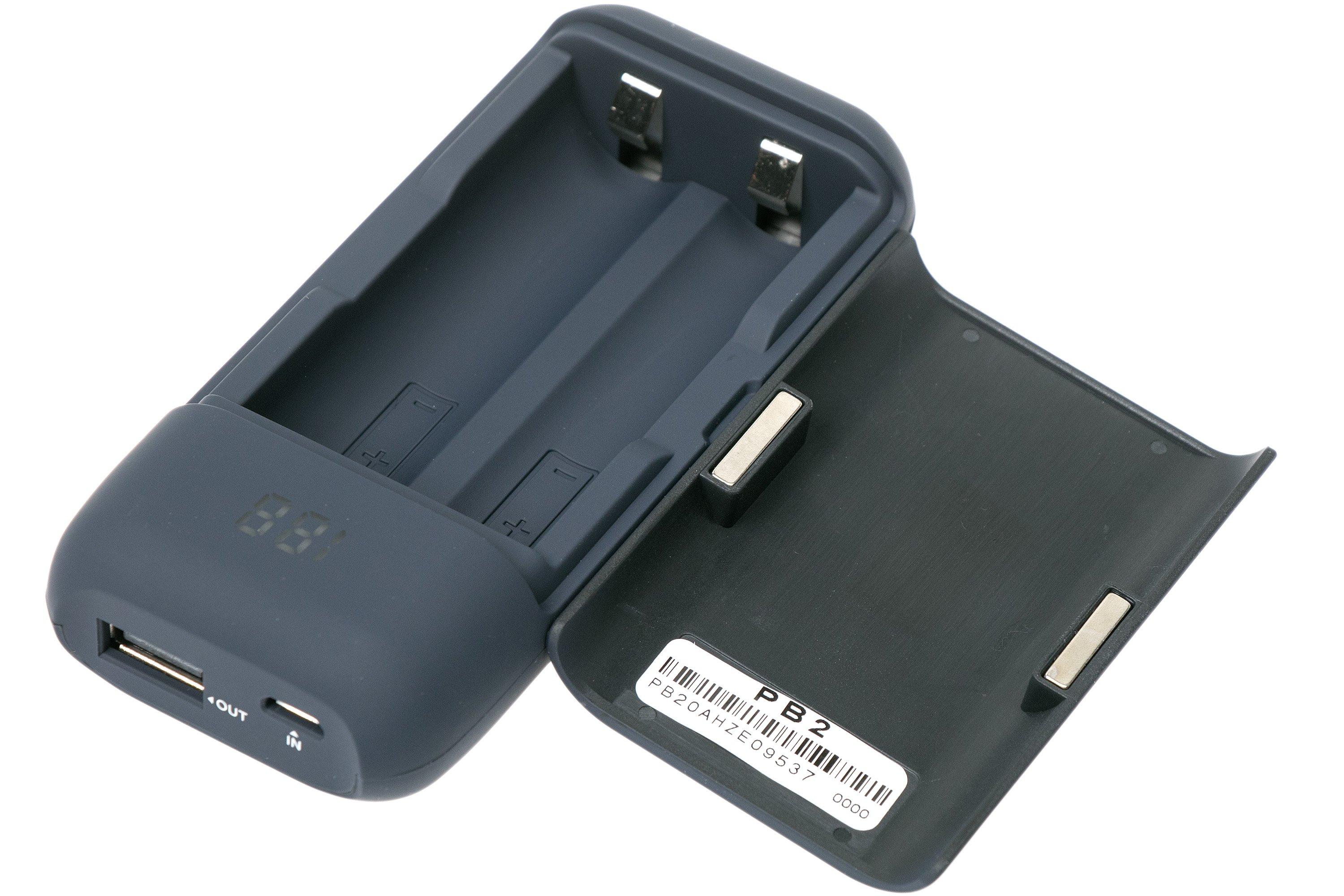 Xtar PB2 batterijlader met powerbankfunctie | Voordelig kopen bij