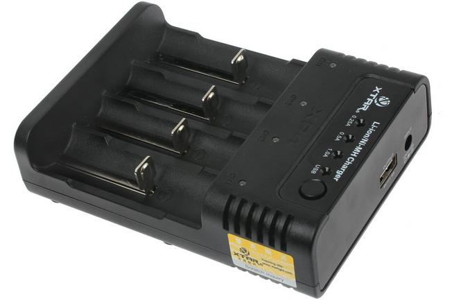Image for XTAR XP4 battery charger for 18650, UK plug