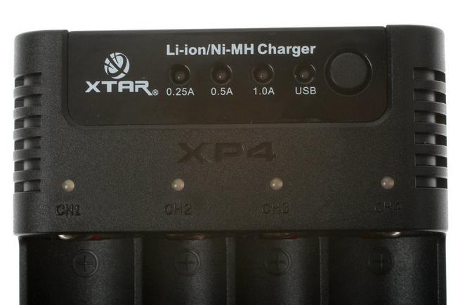 Image for XTAR XP4 battery charger for 18650, UK plug