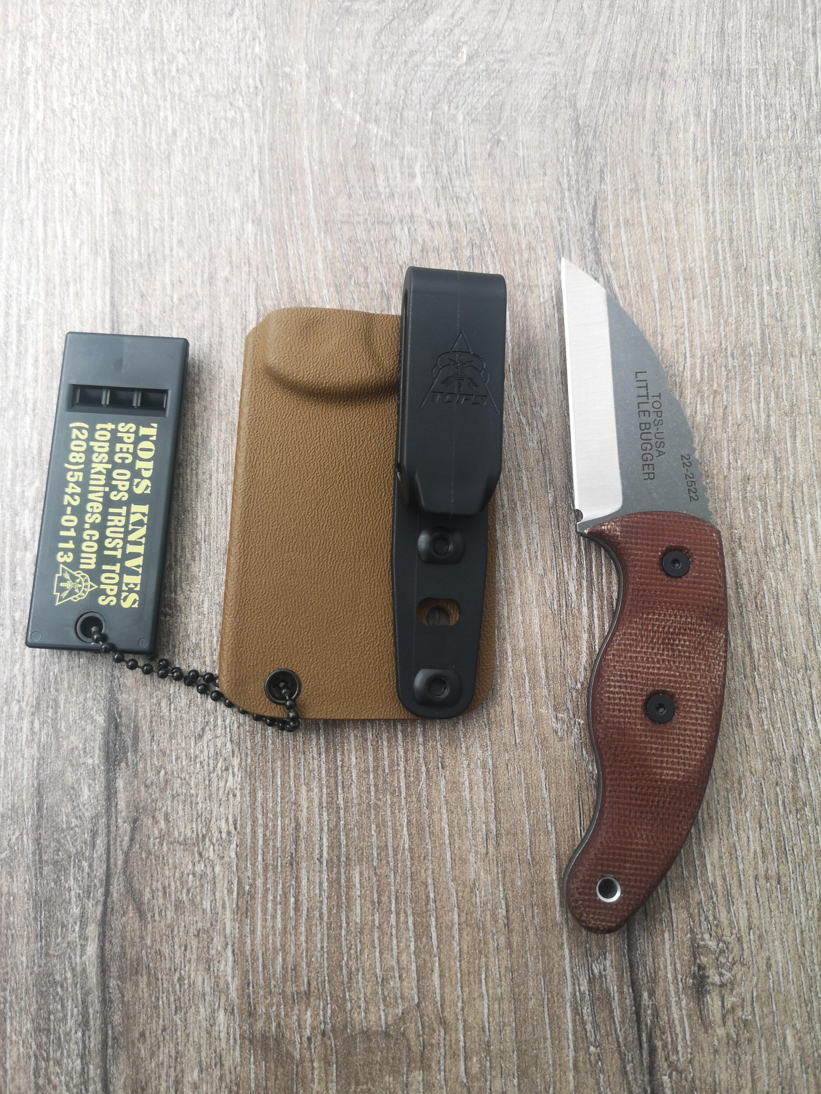 TOPS Knives Little Bugger LILB-01 fixed knife | Advantageously shopping ...
