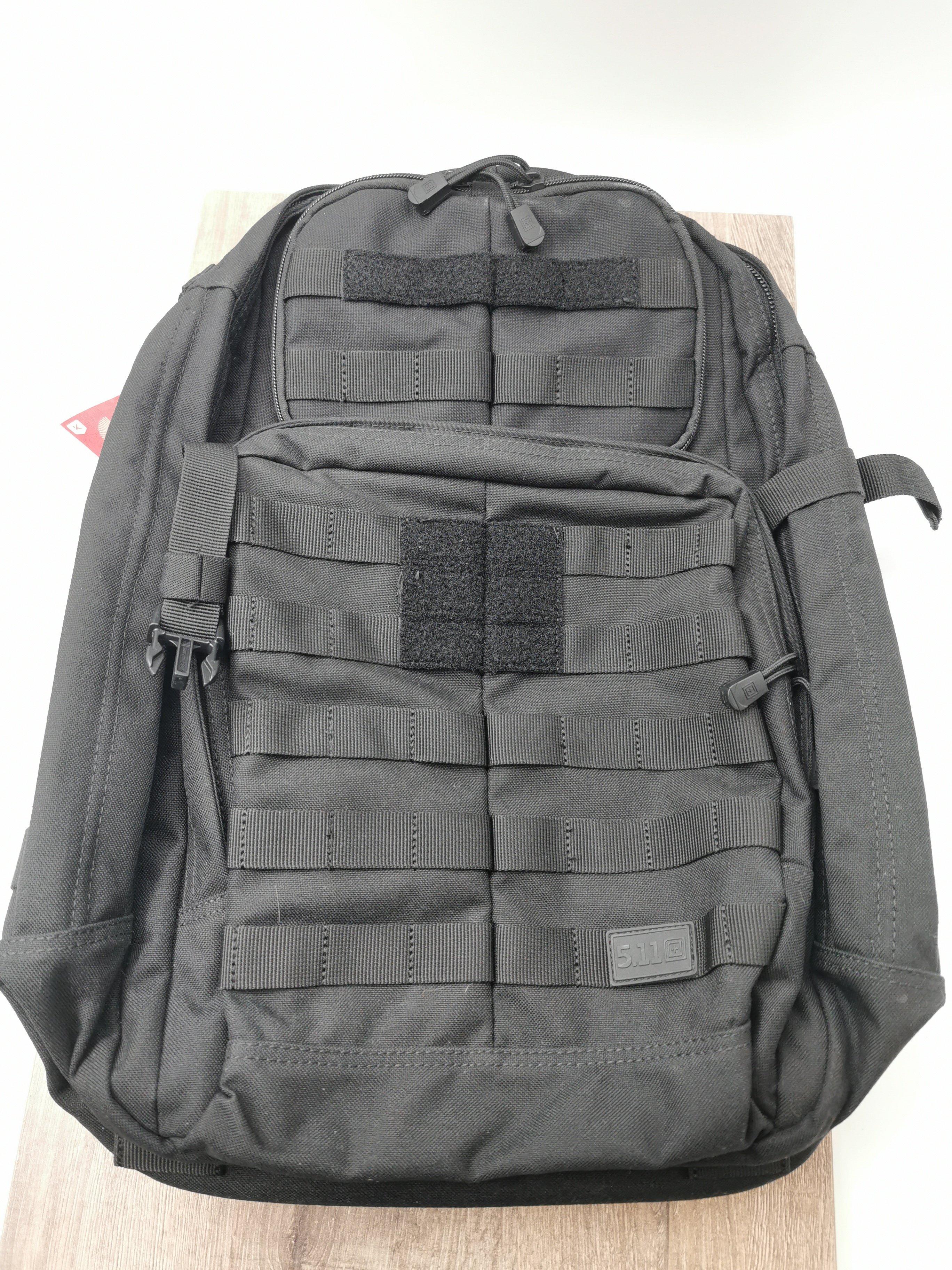 5.11 Rush 24 2.0 Schwarzer Rucksack mit MOLLE-Web | Günstiger shoppen ...
