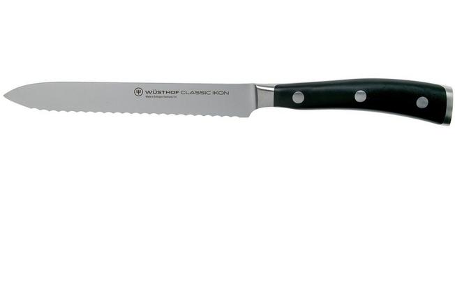 Image pour Wüsthof Classic Ikon couteau à saucisson 14 cm, 1040331614