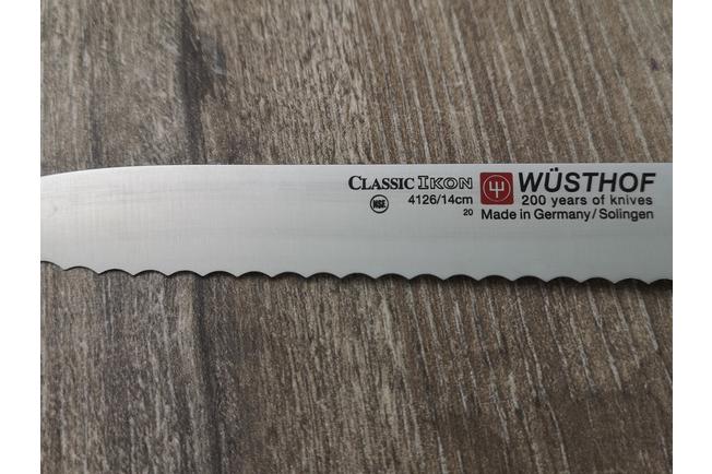 Image pour Wüsthof Classic Ikon couteau à saucisson 14 cm, 1040331614