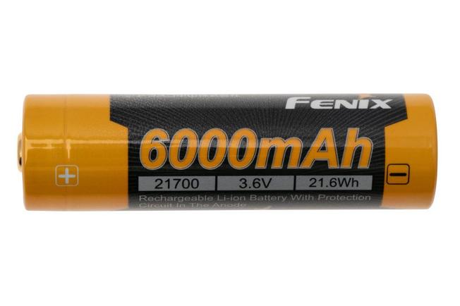 Image for Fenix ARB-L21-6000 21700 Li-ion battery, 6000 mAh