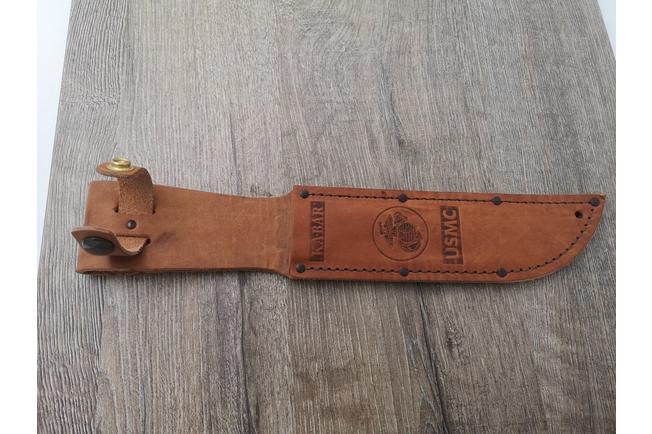 Bild für KA-BAR USMC 1217 Plain Edge, Lederscheide