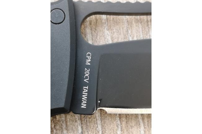 Image for Demko Knives Shark-Cub Shark-Lock Slicer Shark SC-20CV-DLC-BLK-SS Stealth Black Anodized Aluminium, pocket knife