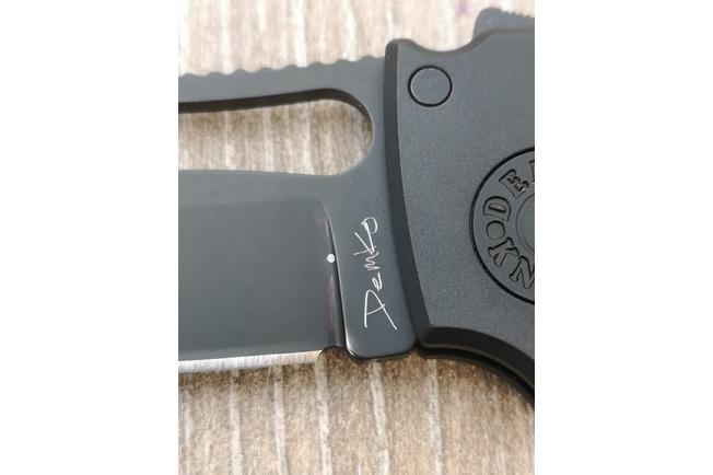 Image for Demko Knives Shark-Cub Shark-Lock Slicer Shark SC-20CV-DLC-BLK-SS Stealth Black Anodized Aluminium, pocket knife