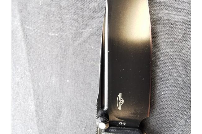 Image for Real Steel Sacra Pro 7714BB PVD Böhler K110, Black G10, pocket knife