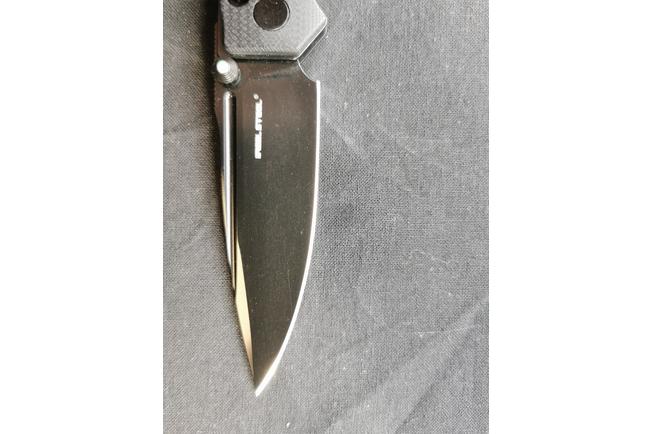 Image for Real Steel Sacra Pro 7714BB PVD Böhler K110, Black G10, pocket knife