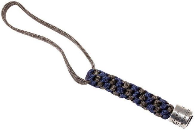 Afbeelding voor Zero Tolerance lanyard  gray/blue