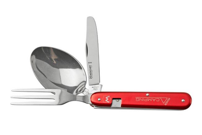 Image for Mercury Rover 992-3ARDFC Red Aluminium, outdoor cutlery