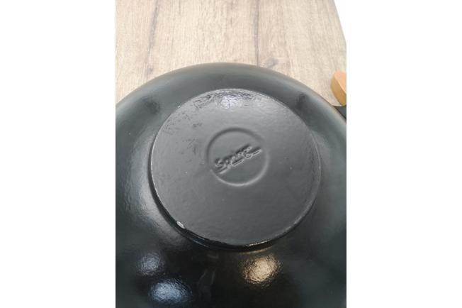 Bild für Spring Wok Gusseisen mit Deckel 35 cm, 4,0 L