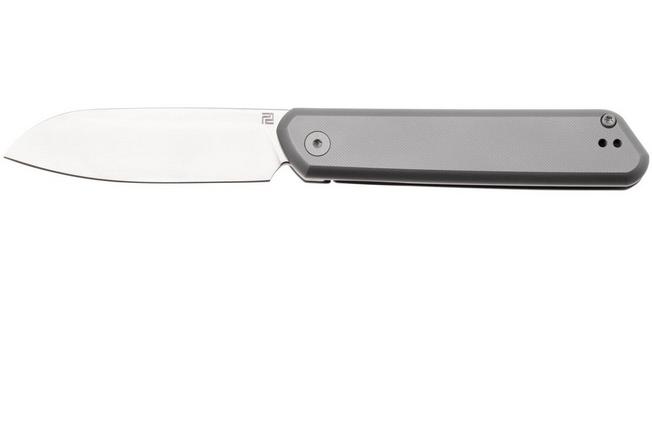Obraz dla Nóż składany Artisan Cutlery Io 1872G-GY, Sand Polished CPM S90V, Dark Grey Titanium