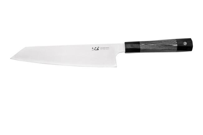 Afbeelding voor Xin Cutlery XinCare XC101 kiritsuke, zwart wit G10, 23 cm