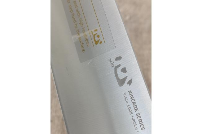 Afbeelding voor Xin Cutlery XinCare XC101 kiritsuke, zwart wit G10, 23 cm