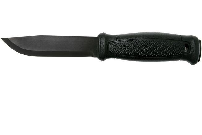 Image for Mora Garberg Black Carbon bushcraft knife 13716 Polymer sheath