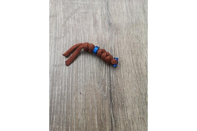 Obraz dla Smyczka Chris Reeve Large Sebenza/Umnumzaan Lanyard z koralikiem rust/blue COM-7132