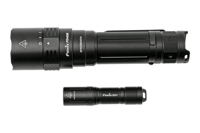 Image for Fenix PD40R V2.0 & E01 V2.0 LED Flashlight, set