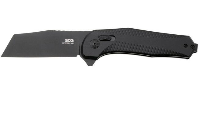 Bild für SOG Diverge XR 12-02-01-43, Black PVD D2, Black Aluminum Taschenmesser