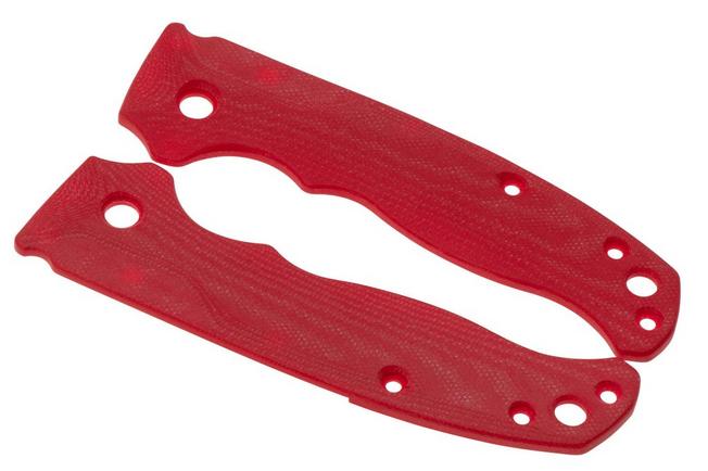Image for Flytanium Demko AD20.5, FLY-0844FR Bandwidth Scales Fire Red G10, handle scales