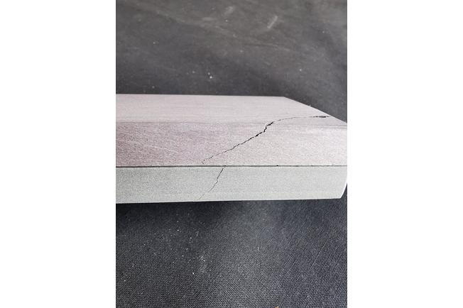 Image for Ardennes Coticule 846 Belgian Blue and La Pyrénéés combination sharpening stone, 200 x 60 mm