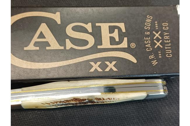 Bild für Case Muskrat 6.5 BoneStag, 65346, MUSKRAT Stainless Steel Taschenmesser