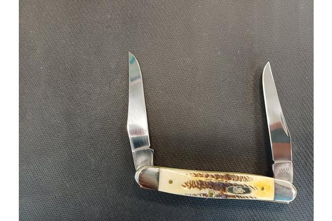 Bild für Case Muskrat 6.5 BoneStag, 65346, MUSKRAT Stainless Steel Taschenmesser