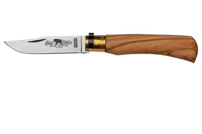 Image for Old Bear Classical Olive Carbon M, 9306-19-LU pocket knife