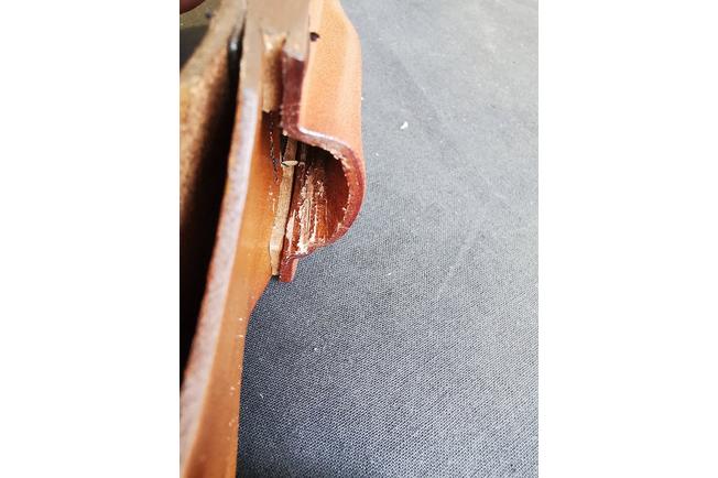 Image for Benchmade Saddle Mountain Skinner Wood 15002 hunting knife