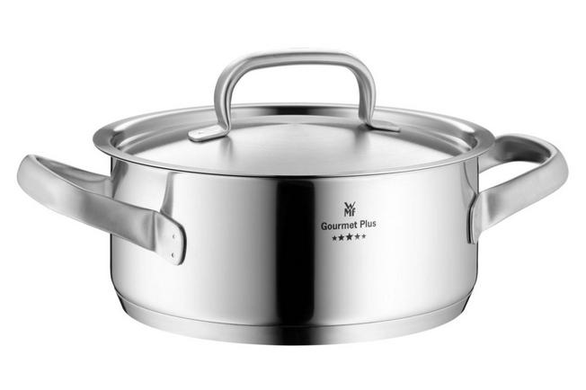 Image for WMF Gourmet Plus 0722246030 low cooking pot 24 cm with lid