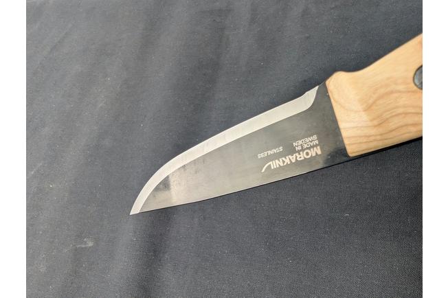 Afbeelding voor Morakniv Finn 14083 Ash Wood, Black Blade, bushcraftmes