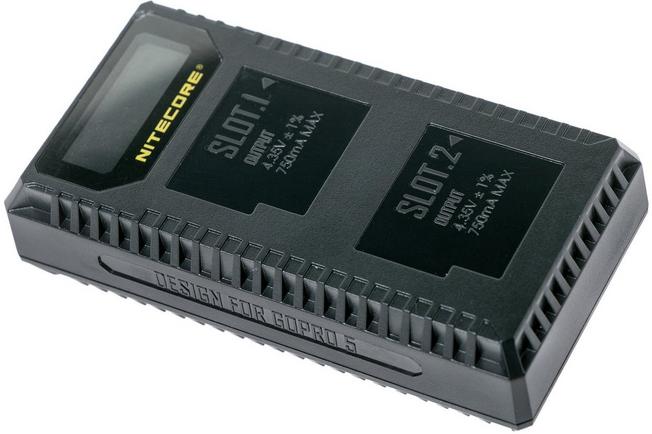 Bild für Nitecore UGP5 USB Ladegerät für 2 GoPro Hero5 Akkus