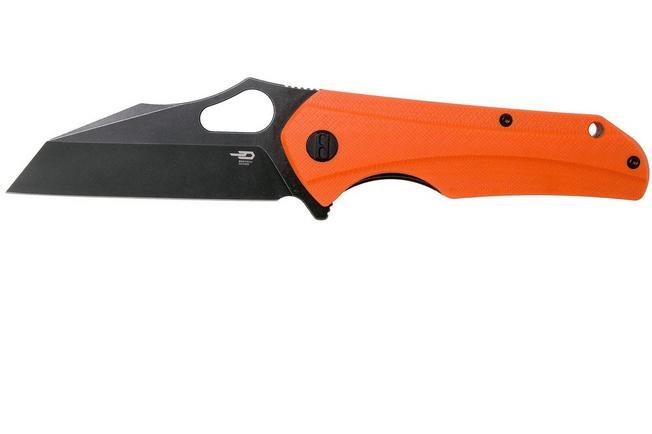 Bild für Bestech Operator BG36E, G10 orange, Blackwashed Taschenmesser