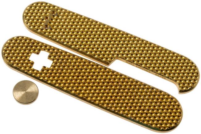 Bild für Daily Customs 91.3 Golfball BS Muster, Messing P10012431 Victorinox Griffschalen
