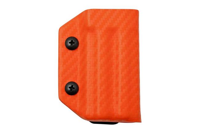 Image for Clip And Carry Kydex Sheath Victorinox SwissTool, Carbon Fiber Orange VSTOOL-CF-ORNG belt holster
