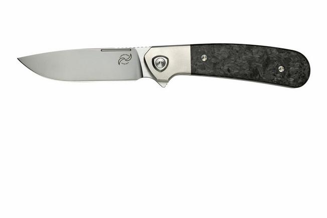 Afbeelding voor Liong Mah L1 Marble Carbon Fiber, L1-MCF zakmes