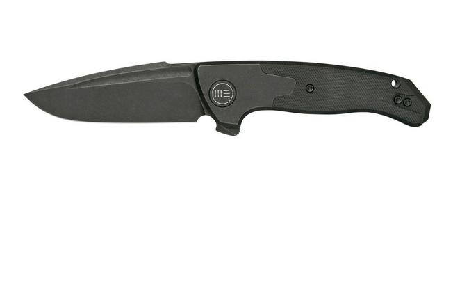 Afbeelding voor WE Knife Press Check WE20078B-1 Matte Black Titanium zakmes