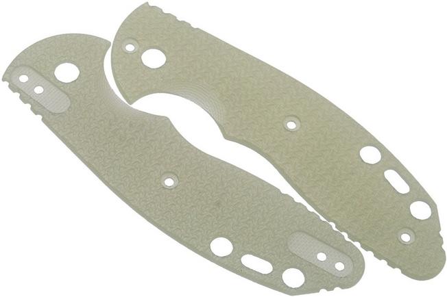 Afbeelding voor Rick Hinderer Slippy greepschalen, Translucent Green G10