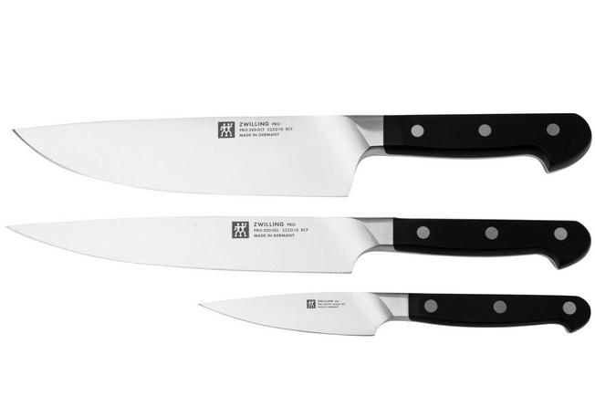 Image for Zwilling 38430-007 Pro 3-piece knife set