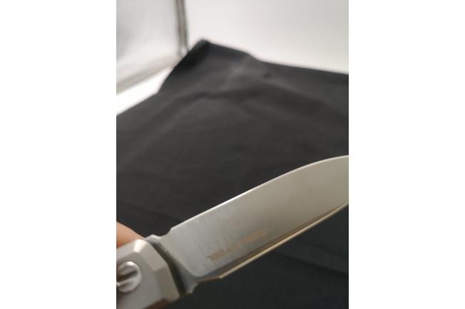 Bild für Real Steel Bruns Titanium 7661 Taschenmesser, Ivan Braginets Design