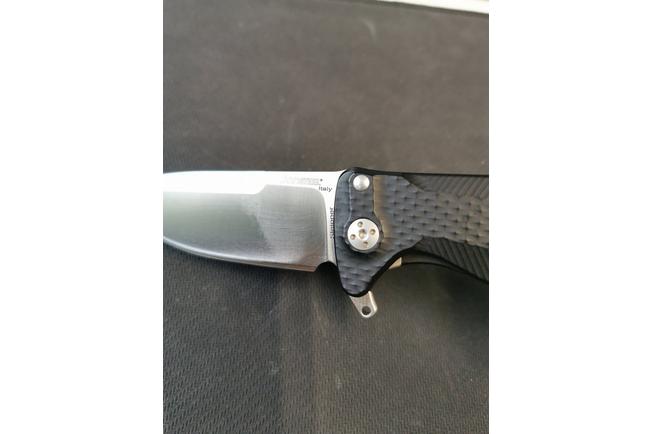 Bild für LionSteel SR22A-BS Black Aluminium, Satin Blade