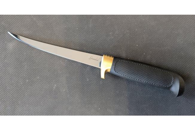 Image for Marttiini Condor Filleting Knife 15, 826014, Black Rubber Stainless